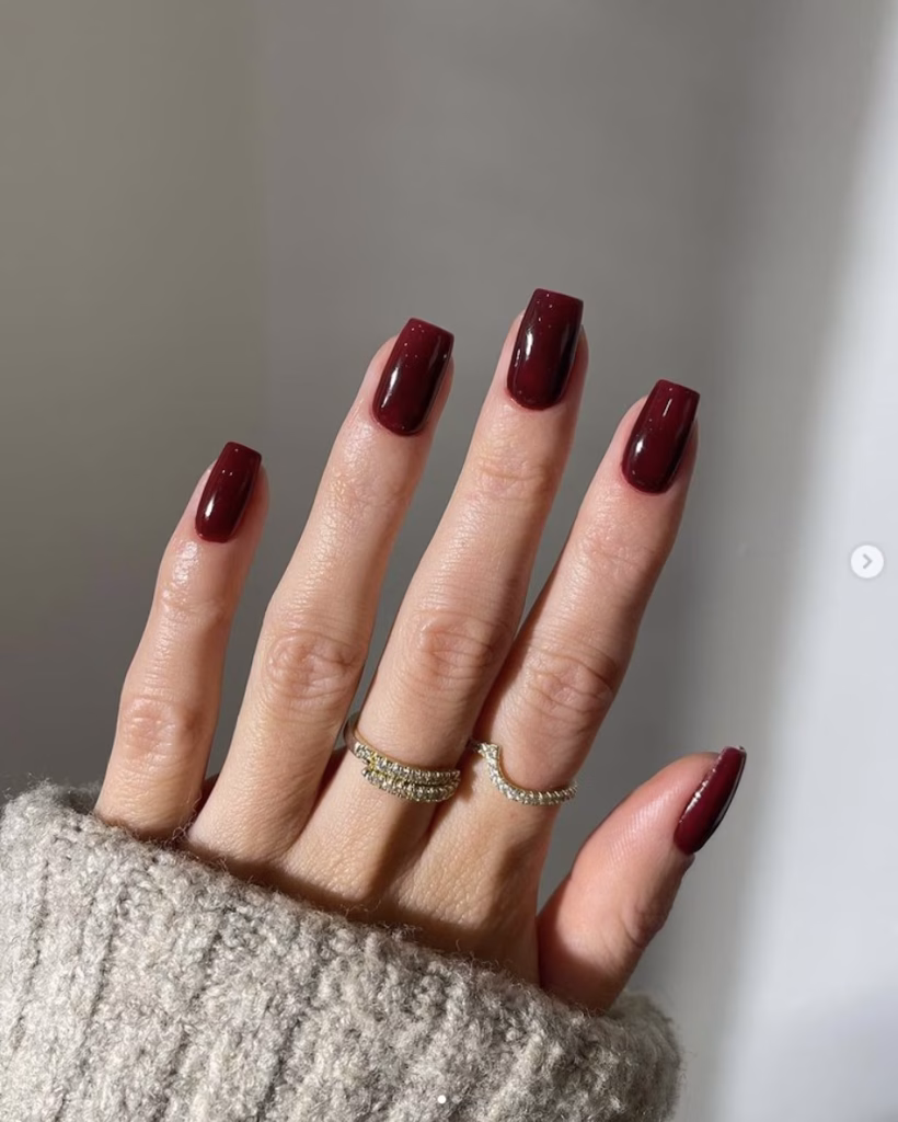 Nagel inspiratie Klassiek rood